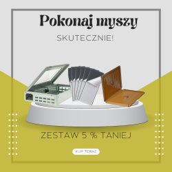 Zwalczanie myszy w domu - zestaw profesjonalisty
